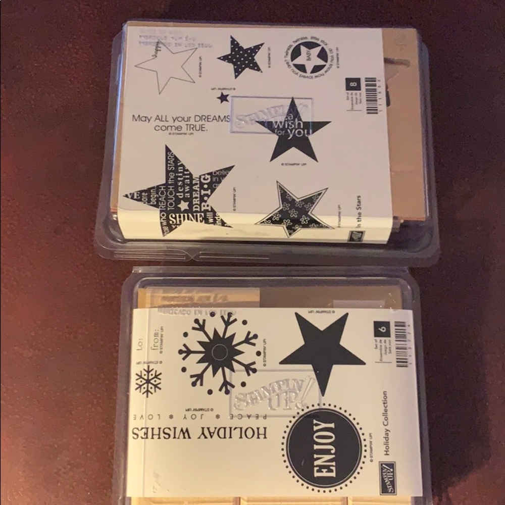 Stampin’ Up  “In the Stars” & “Holiday Collection”
